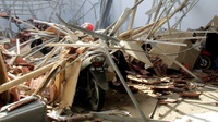 Kantor Gubernur Sulbar di Majene Roboh akibat Gempa Magnitudo 6,2