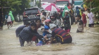 Banjir di Kalsel: 27.111 Rumah Terendam, 112.709 Warga Mengungsi