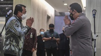 Kapolri Listyo Sigit Prabowo Temui Ketua MA Bahas Tilang Elektronik