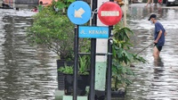 Banjir Rendam 12 Kecamatan di Kabupaten Bekasi