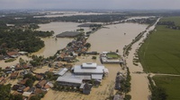 8 Kecamatan di Kabupaten Bekasi Masih Terendam Banjir