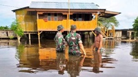 Jalan Trans Papua arah Keerom Terputus akibat Banjir