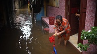 20 Pompa Disiagakan Sedot Banjir di Cipinang Melayu Jaktim