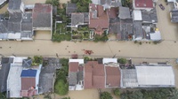 Diguyur Hujan 5 Jam, Perumahan Puri Gading Bekasi Banjir