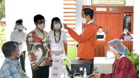Jokowi Singgung Rencana Sekolah Tatap Muka usai Vaksinasi Makassar