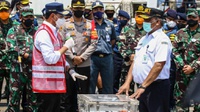 KNKT Berhasil Unduh Percakapan Kokpit dari CVR Sriwijaya Air SJ-182