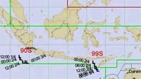 BMKG: Siklon Tropis Nalgae Pengaruhi Cuaca di Jawa Tengah