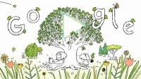 Hari Bumi 2021: Google Doodle Hari Ini Earth Day Soal Tanam Pohon