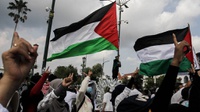 Ribuan Personel Gabungan Kawal Aksi Bela Palestina Hari Ini