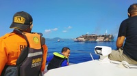 KM Karya Indah Ternate-Sanana terbakar di Perairan Sanana, Maluku