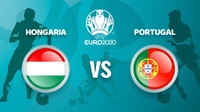 Jadwal Live Streaming EURO 2021 (2020) Hungaria vs Portugal di TV