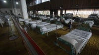 RS Darurat GOR Indoor GBT Surabaya Mulai Beroperasi Hari Ini