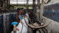 Jokowi Klaim Kerja Keras Penuhi Kebutuhan Oksigen saat Pandemi