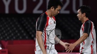 Hasil Badminton Olimpiade 2020: Ahsan-Hendra Gagal Rebut Perunggu