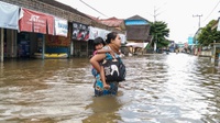 Korban Banjir di Kotawaringin Timur Kesulitan Mendapat Air Bersih
