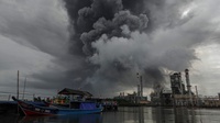 Kebakaran Kilang Pertamina di Cilacap