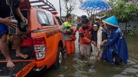 BPBD: Banjir di Kota Pekalongan Akibatkan 105 Warga Mengungsi