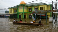 Banjir di Sintang Masih Belum Surut