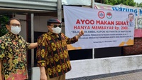 PDUI & Le Minerale Gelar Bakti Sosial Makan Sehat Murah di Semarang
