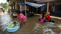 Banjir Tegal sejak 22 November, Merendam 1.564 Rumah di 5 Kecamatan