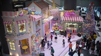 Dekorasi Natal di Lippo Mall Puri