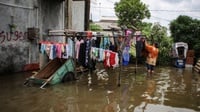 Sejumlah Permukiman di Tangerang Terendam Banjir akibat Hujan Lebat