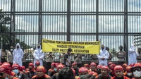 Demo Buruh Hari Ini di Jakarta, Polisi Terjunkan 5.750 Personel