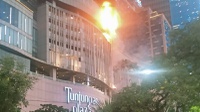 Kebakaran Tunjungan Plaza 5 Surabaya, 13 Mobil Damkar Dikerahkan