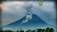 Kondisi Terkini Gunung Anak Krakatau dan Gunung Merapi Rabu 9 Juni
