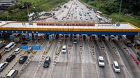 15.246 Kendaraan dari Arah Jakarta Masuk Gerbang Kalikangkung