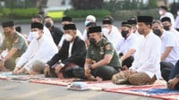 Lebaran 2022, Presiden Jokowi & Wapres Ma'ruf Halalbihalal Online