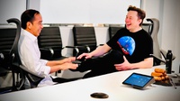 Bertemu di Kantor SpaceX, Jokowi Ajak Elon Musk ke Indonesia
