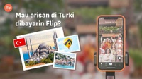 Flip Ajak Arisan Gratis ke Turki, Bali, dan Yogyakarta, Cek Caranya