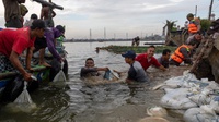 BPBD Jateng: Banjir Rob di Pelabuhan Tanjung Emas Mulai Surut