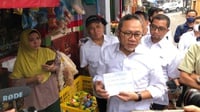 Tinjau Pasar di Lampung, Mendag Klaim Harga Bahan Pokok Stabil