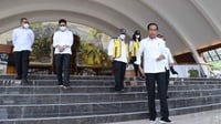 Jokowi Gelar Ratas soal Proyek Strategis Nasional di Istana
