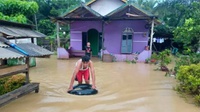 Banjir Merendam 135 Rumah di Penajam Paser Utara Kaltim