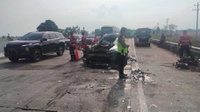 Kecelakaan Beruntun di Tol Pejagan, Anak Jamintel Kejagung Tewas