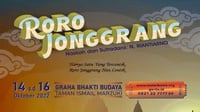Link Beli Tiket Teater Koma Roro Jonggrang 14-16 Oktober 2022