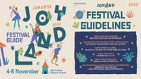 Jam Buka Joyland Festival 2022 & Rundown Acara 4-6 November