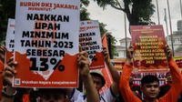 Antisipasi Demo Buruh, Transjakarta Lakukan Pengalihan Rute