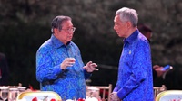 SBY & Megawati Kompak Hadir Momen Jamuan Makan Malam KTT G20