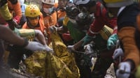 Update Gempa di Cianjur: 327 Meninggal, 13 Orang Masih Hilang