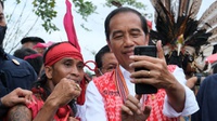 Jokowi soal Sosok Pemimpin Rambut Putih: Silakan Ditafsirkan