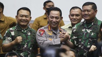 Yudo Margono Koordinasi 3 Matra Bila Resmi Jadi Panglima TNI