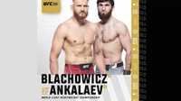 Cara Nonton UFC 282 Blachowicz vs Ankalaev & Jam Tayang Mola TV