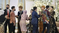 Jokowi Bersyukur Pernikahan Kaesang-Erina Berjalan Baik & Lancar