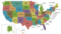 Profil Negara Amerika Serikat: Letak Wilayah, Pemerintahan, Peta