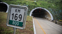 Terowongan Tol Cisumdawu Retak Imbas Gempa M 4,8 di Sumedang