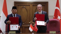 Bertemu Menhan Turki, Prabowo Perkuat Kerja Sama Pertahanan